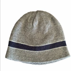 2- New Winter Beanie Hats fits 1 Sz Gray Blue